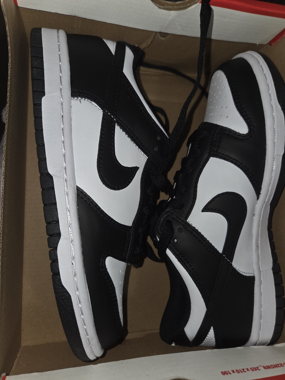 Nike Kids Low-Top Sneakers in Black and White